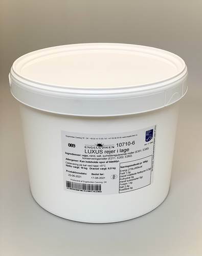 MSC Rejer i lage, count 125-175, 6,5 kg