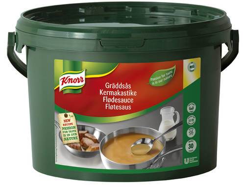 Gräddsås pulver, 30 l, 3 kg