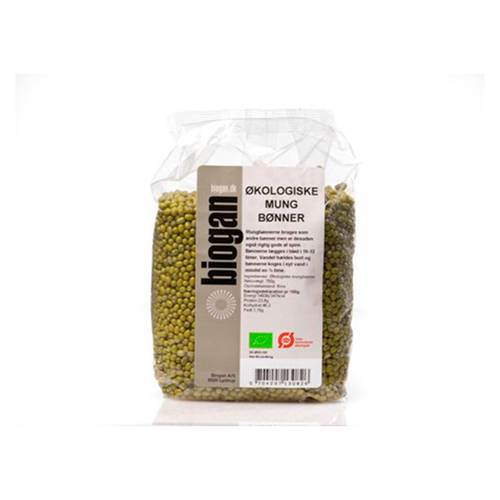 Mungbönor, ekologisk, 750 g