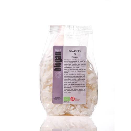 Kokoschips, ekologiska, 200 g