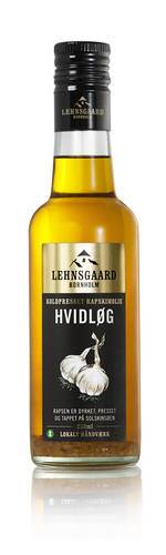 Rapsolja kallpressad med vitlök, 250 ml