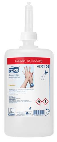 Handdesinfektion, alkohol gel, 1 l