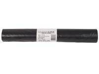 Sopsäck plast 70 x 110 cm, 100 l, svart LDPE, 70 my, lyx extra, 10 x 10 ps