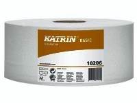 Toiletpapir Katrin Basic Gigant M, ubleget, 1-lags, 435 m, 6 rl