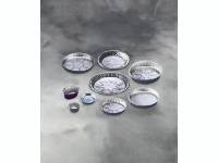 Aluminiumform 350/04, Ø127 x 47 mm, rund, light, 100 st