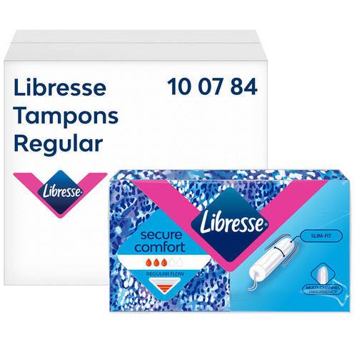 Libresse tamponger regular, 125 st