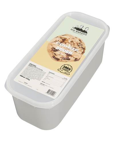 Cookie Dough glass, 100% växtbaserad, 5 l