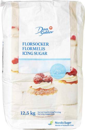 Florsocker, 12,5 kg