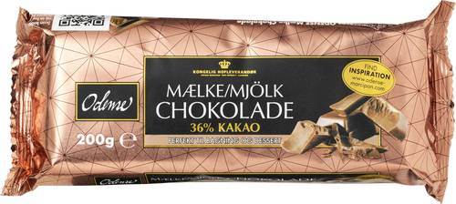 Blockchoklad ljus, 200 g