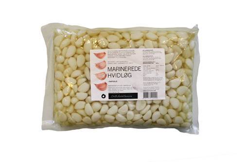 Hvidløg marinerede i rapsolie, 1,5 kg