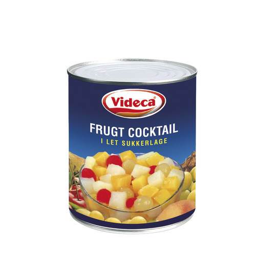 Fruktcocktail i sockerlag, 1 kg