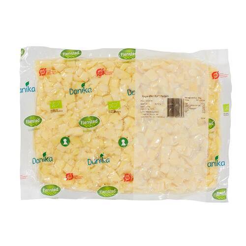 Kartofler i tern 15 mm, forkogte, med salt, 3 kg