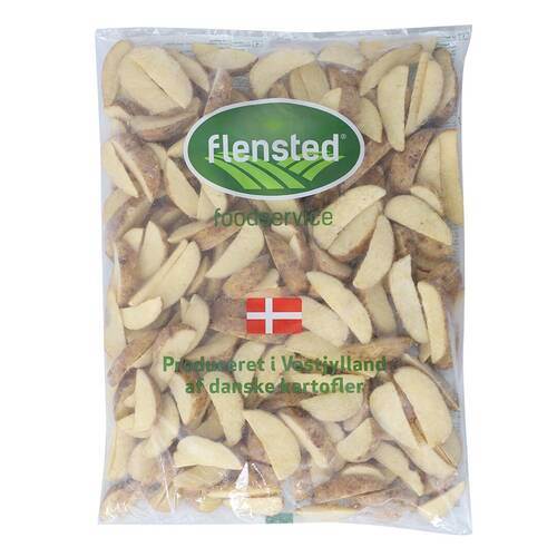 Kartoffelbåde med skræl, til ovn og friture, 2,5 kg