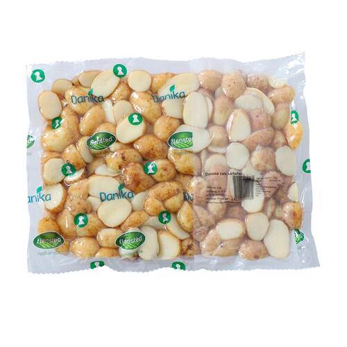 Kartofler, halve, forkogte, med salt, 3 kg