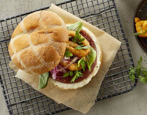 Buffalo hamburgarbröd, 90 g, 8 x 6 st