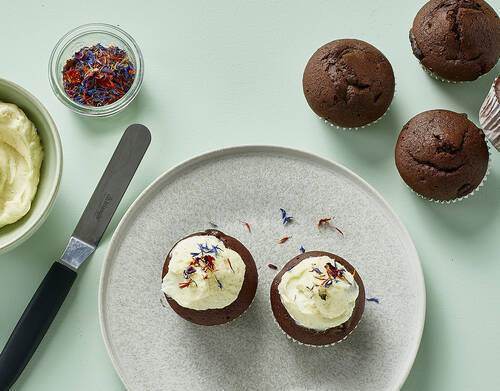Mini chokladmuffins, singelpack, 60 x 37 g
