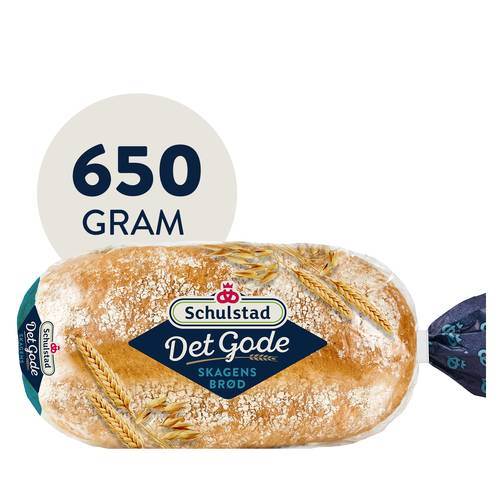 Franskbröd Skagenbröd, Det goda vete, 1/1 bröd, 650 g