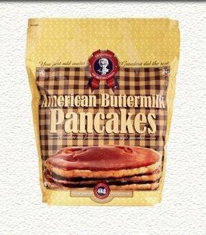 Amerikanska pannkakor mix, 4 kg