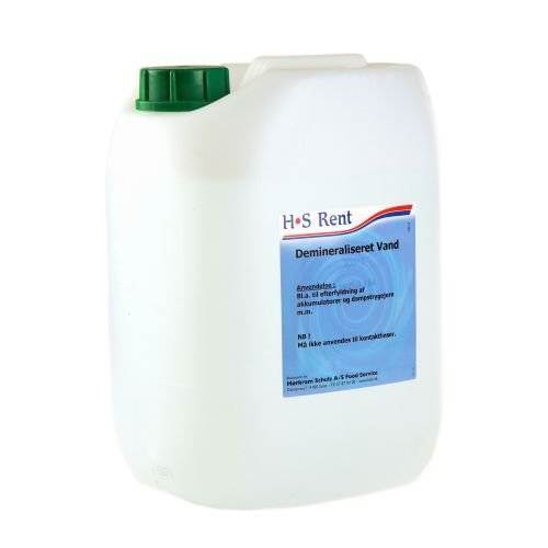 Demineraliseret vand, 10 l