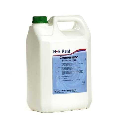 Cremesæbe flydende m/aloe vera, Top til tå, 5l