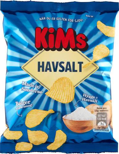 Chips Havsalt, minipåsar, 24 x 25 g