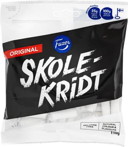 Fazer skolkritor, 110 g
