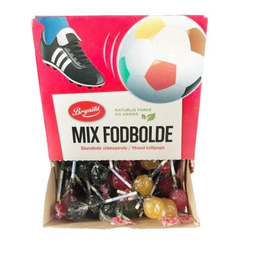 Klubba mix fotboll, 120 st, 1,32 kg