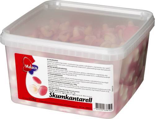 Skumsvamp, jordgubb, lösvikt, 375 st