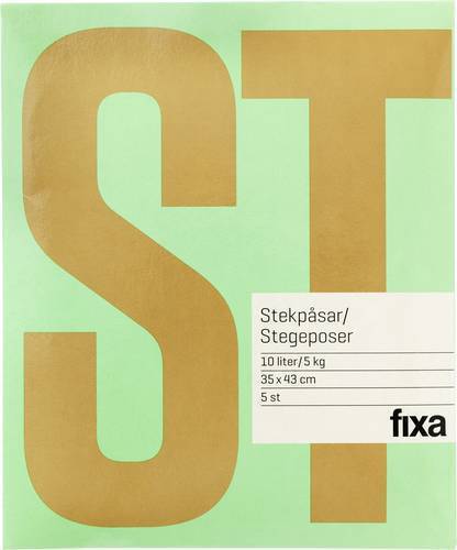STEKPÅSAR 5ST                  1PK