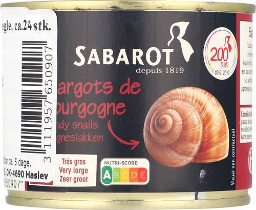 Sniglar Escargots, 24 st, 200 g