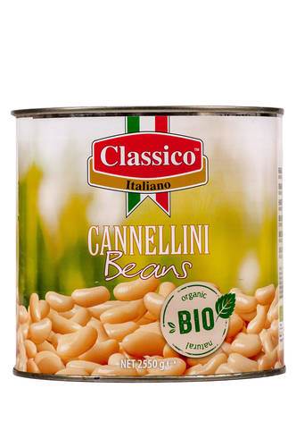 Cannellinibönor, ekologiska, 2,55 kg