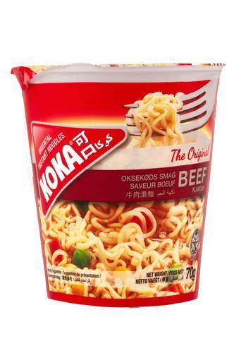 Nudlar i kopp, biffsmak 24 x 70 g