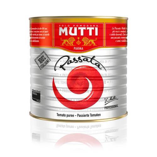 Passata, purerede tomater, 2,5 kg