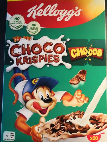 Choco Krispies chocos Kellogg's, 600 g