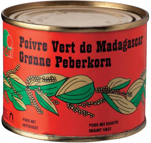 Grönpepparkorn, Madagascar, 200 g
