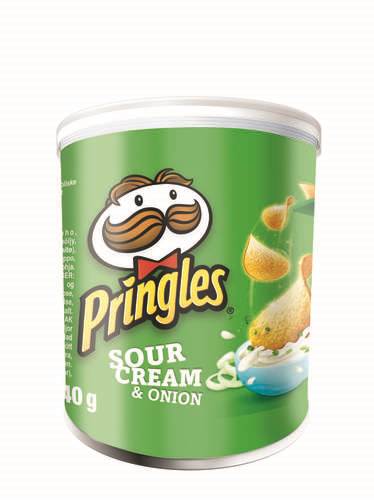 Pringles Sourcream & Onion, 12 x 40 g