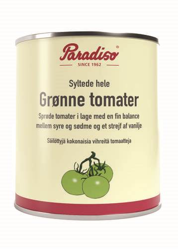 Inlagda gröna tomater, 2,9KG