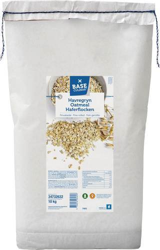 Havregryn fint valsade, 10 kg