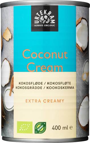 Kokosgrädde, ekologisk, 400 g