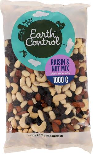 Nøddemix med rosiner, 1 kg