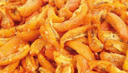 Semi-dried gule tomater, 1 kg