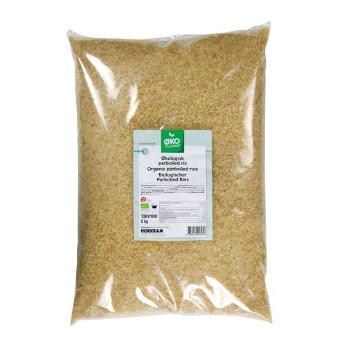 Parboiled ris, ekologiskt, 5 kg