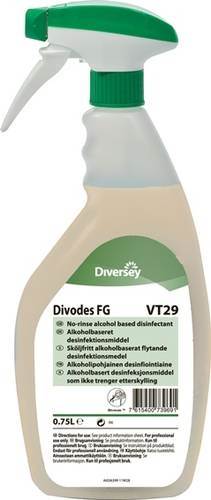 Divodes FG VT29, desinfektionsmedel, 750 ml