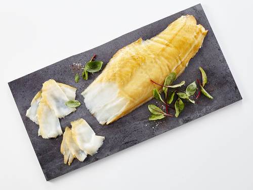 Hellefisk røget, 25-35 skiver, 900-1200 g