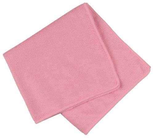 Microfiberklud rød, 40 x 40 cm, 80% polyester, 20% polyamid, 20 stk