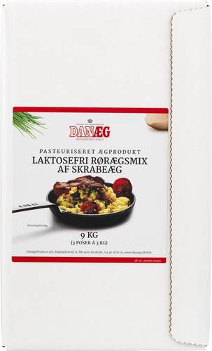 Äggröra mix, laktosfri, bag-in-box, 3 x 3 kg