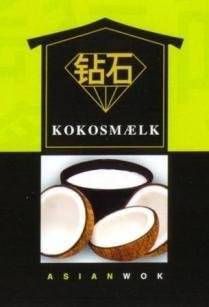 Kokosmælk 17-19%, 3 kg