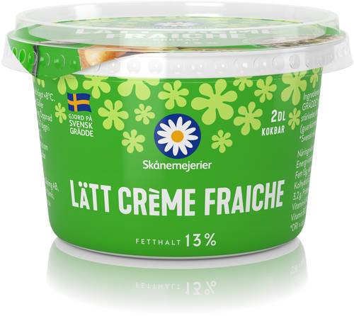 Lätt crème fraiche 15%, 200 ml