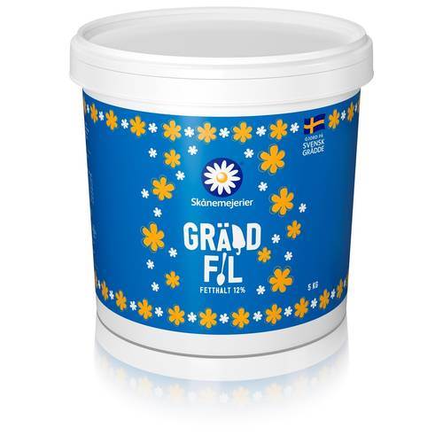 Gräddfil 12%, 5 l