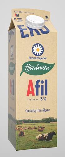 A-fil 3%, KRAV, ekologisk, 1 l